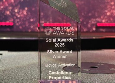 Castellana Properties premiada en los Solal Awards 2025 en la categoría Tactical Activation por ‘La Fábrica de Chocolate’