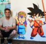 Mr.Rancio llevará el arte en directo al Metrópoli Fest con un mural de Dragon Ball de 3 metros