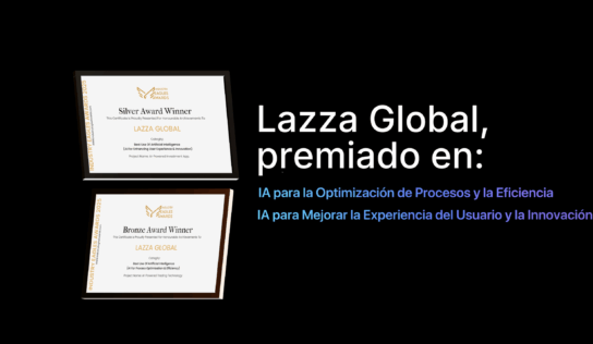 Lazza Global consigue un doble galardón en los Industry Eagles Awards 2025 gracias a su plataforma de IA