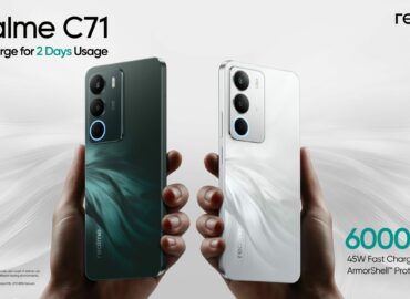 realme lanza el nuevo smartphone C71 con una batería de 6.000 mAh y carga rápida de 45W