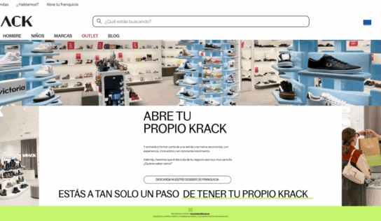 Krack lanza una ronda exclusiva para nuevos franquiciados: crear una tienda con una de las marcas más deseadas del mercado
