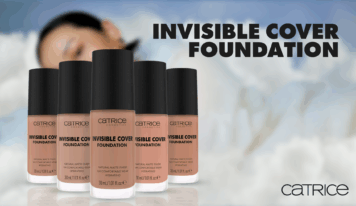 Una piel radiante, fresca y natural: llega Invisible Cover Foundation de Catrice