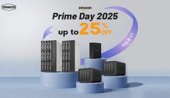 Amazon Prime Day 2025: TerraMaster ofrece hasta 25 % de descuento en soluciones de almacenamiento