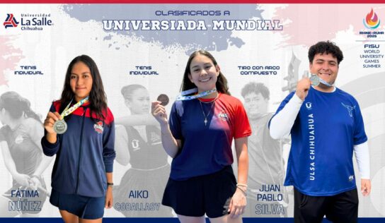 Estudiantes de La Salle Chihuahua integrarán la selección mexicana para la Universiada Mundial 2025