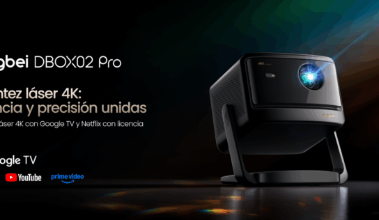 Dangbei lanza el DBOX02 Pro: un proyector láser 4K con tecnología LaserVibe™ y Google TV que redefine el concepto de cine en casa
