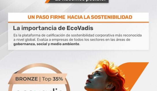 SLM obtiene medalla de sostenibilidad EcoVadis, consolidando su liderazgo ESG a nivel global