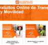 Septiembre sorprende con la mayor oferta de cursos gratuitos online en Transporte, Movilidad y Docencia