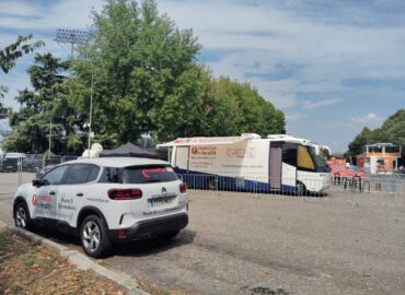 La Unidad Móvil de Telemedicina de Comitas e-Health, «un imprescindible» de La Vuelta