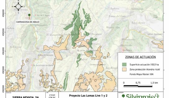 Así será el nuevo bosque de 119 hectáreas en Carrascosa de Abajo (Soria) diseñado con soluciones basadas en la naturaleza