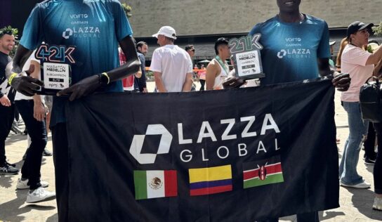 Lazza Global conquista la Maratón Medellín 2025