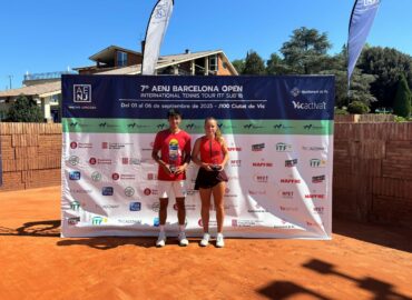 Kseniia Ruchkina y Aren Baybars ganadores del 7º AENJ Barcelona Open ITF – J100 Ciutat de Vic