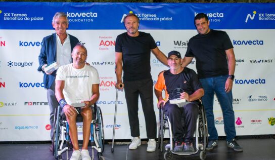 XX Torneo Benéfico de Pádel de Konecta Foundation: 350 participantes y una jornada de inclusión con la FLM