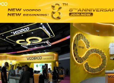 Un nuevo comienzo: VOOPOO presenta la renovación de su marca en InterTabac 2025 y anuncia la celebración de su 8.º aniversario