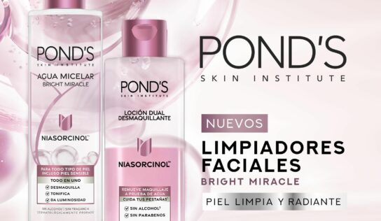 POND’S transforma el ritual de desmaquillarse con sus nuevos desmaquillantes Bright Miracle