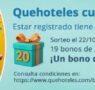 Quehoteles.com celebra 20 años en el sector con más de 1,5 millones de reservas disfrutadas