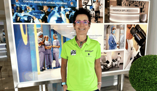 Idoia, la participante riojana del Reto Pelayo Vida Costa Rica 2025, realiza su reconocimiento médico en Policlínica Gipuzkoa