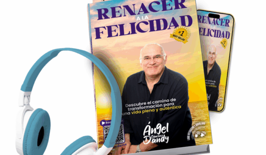 Dandy (Ángel Sánchez) celebra el éxito de su obra ‘El arte de ser feliz’, convertida en Best Seller en Amazon