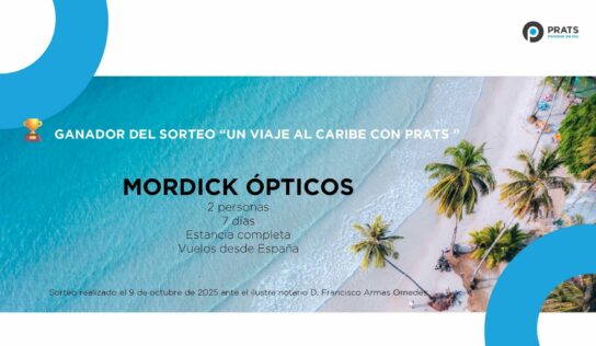 MORDICK ÓPTICOS gana el viaje al Caribe de la promoción de lentes polarizadas de Grupo Prats
