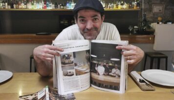 Del caserío al trono medieval, Gorka Irisarri lleva el sabor de Hondarribia a Almazán