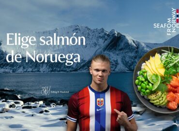 Salud, nutrición y origen destacan en la nueva campaña de Haaland para Mar de Noruega