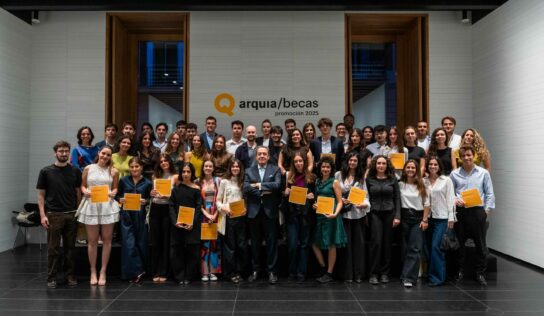 49 jóvenes arquitectos premiados con becas Arquia realizarán prácticas en estudios líderes mundiales