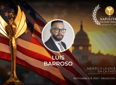 El estratega Luis Barroso Denis, nominado a los Napolitan Victory Awards 2025 en Washington DC