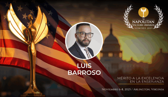 El estratega Luis Barroso Denis, nominado a los Napolitan Victory Awards 2025 en Washington DC