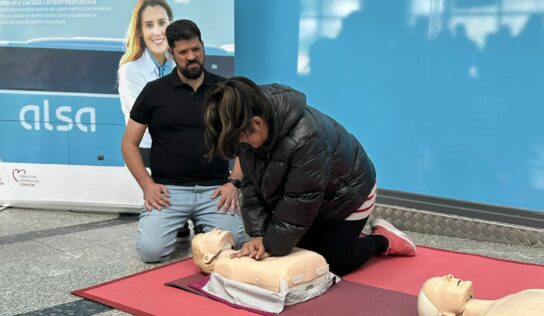 Alsa y Almas Industries organizan talleres gratuitos de reanimación en la Estación de León