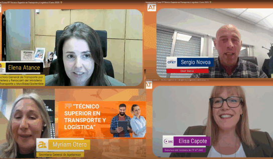 Éxito en la FP de ‘Los elegidos para mover el mundo’: Técnico Superior en Transporte y Logística