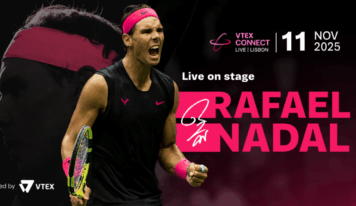 VTEX Connect Live anuncia a Rafael Nadal como keynote speaker