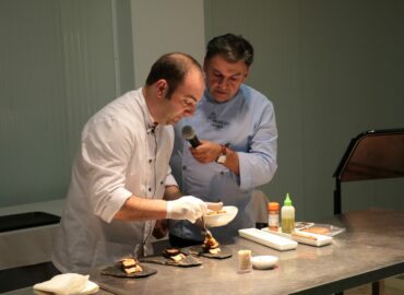 José Mário Magalhães lleva el sabor de Marvão a Almazán con su tapa ‘Barca do Sever’