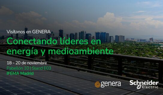Schneider Electric llevará a GENERA 2025 sus soluciones de gestión de energía y digitalización para hogares, edificios y movilidad eléctrica