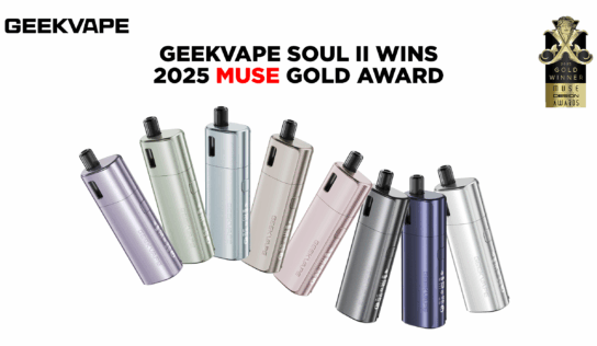 Geekvape SOUL II gana el Premio MUSE de Oro 2025