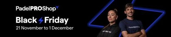 PadelPROShop se prepara para el BlackFriday con descuentos de hasta el 70%