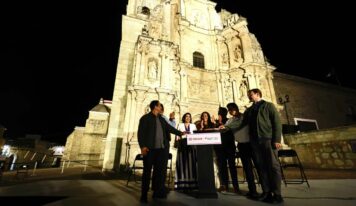 Oaxaca e Iberdrola México encienden la historia: la Basílica de la Soledad brilla con una nueva iluminación