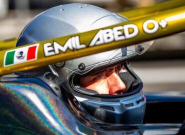 Emil Abed: del karting al Gran Premio, entre motores y música
