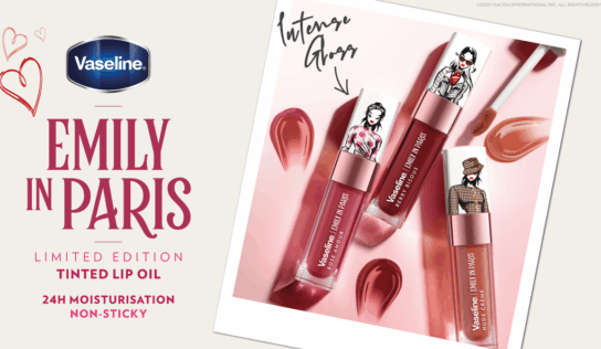 VASELINE® lanza sus Tinted lip oils para un invierno de labios humectados y radiantes