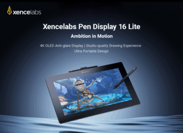 Ya está disponible la pantalla OLED 4K Xencelabs Pen Display 16 Lite