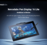Ya está disponible la pantalla OLED 4K Xencelabs Pen Display 16 Lite