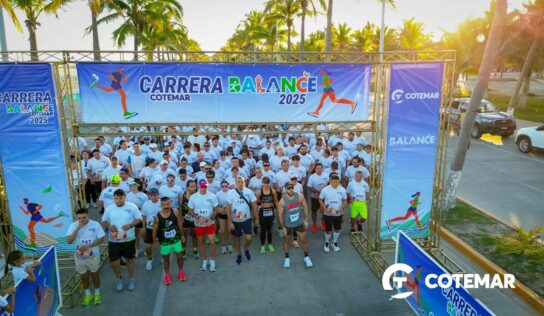 Se realiza Carrera Balance Cotemar en Ciudad del Carmen