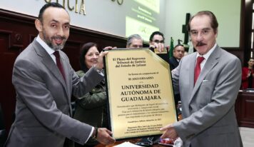 Supremo Tribunal de Justicia de Jalisco reconoce 90 años de legado de la UAG