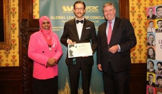 Rainer Maria Morita, nombrado Líder Transformacional del Año 2025 en la Cámara de los Lores del Reino Unido