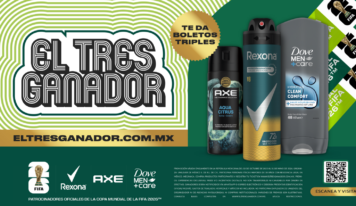 Rexona, AXE y Dove regalan 184 pases triples para partidos de la Copa Mundial de la FIFA 2026™