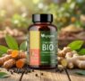 Cúrcuma con jengibre y pimienta negra Bio con probióticos y prebióticos, la fórmula avanzada de VEGAGENO