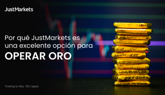 Por qué JustMarkets es una excelente opción para operar oro