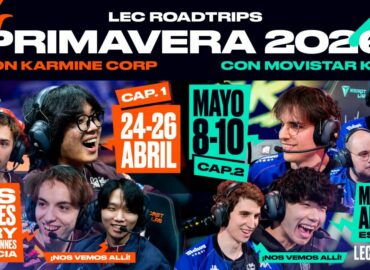 Ya a la venta las entradas para los próximos roadtrips de la LEC de League of Legends, el MOBA de Riot Games