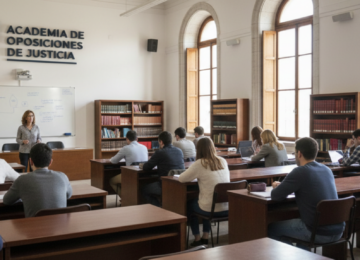 Oposiciones de Justicia online desde 59€: academiaoposiciones.es prepara Auxilio Judicial, Tramitación, Gestión Procesal y LAJ