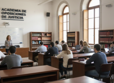 Oposiciones de Justicia online desde 59€: academiaoposiciones.es prepara Auxilio Judicial, Tramitación, Gestión Procesal y LAJ