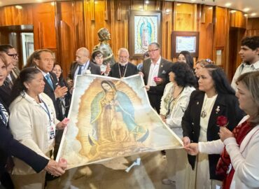 Histórico: presidente mundial de Rotary accede a espacio reservado de Basílica con Club Rotario Tonantzin Guadalupe