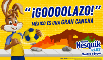 En temporada de la máxima fiesta de futbol, Nesquik celebra que México es una gran cancha para la diversión en familia
